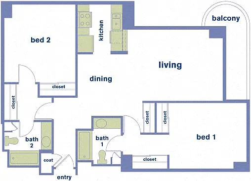 Floor plan 2C Renovation 2