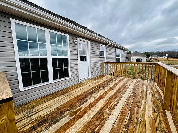 Back deck for entertaining or enjoying the outdoors