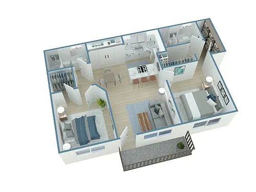 Floor plan Sea