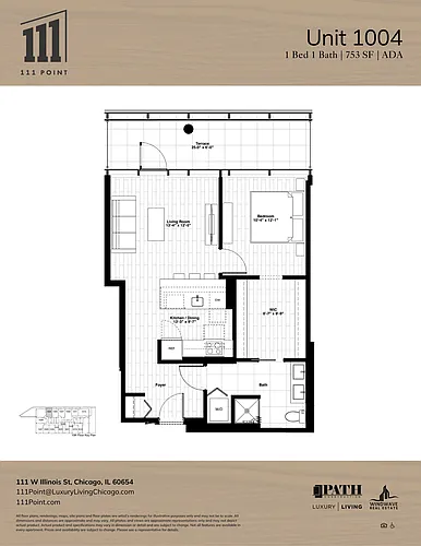 Floor plan 1004