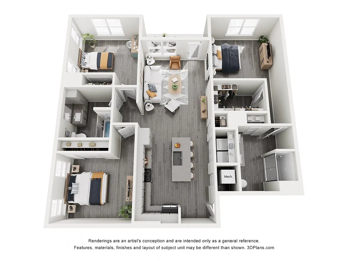 Floor plan 1C