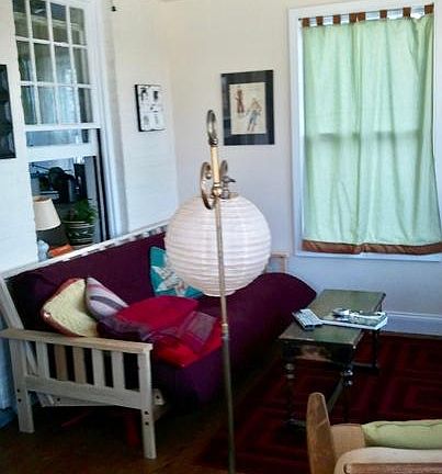 Sun room left as you enter