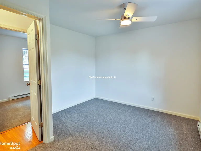 View of the south bedroom (larger room)