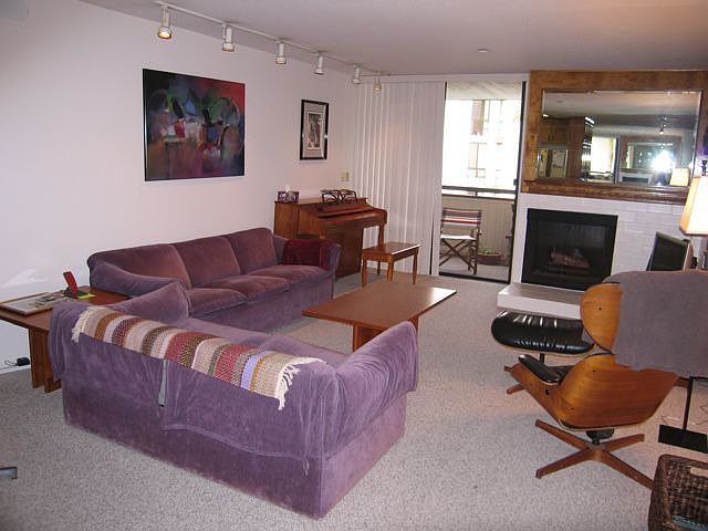 Living Room w/ Fireplace