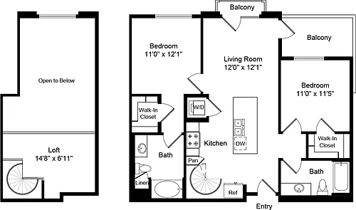 Floor plan B9.0 LOFT