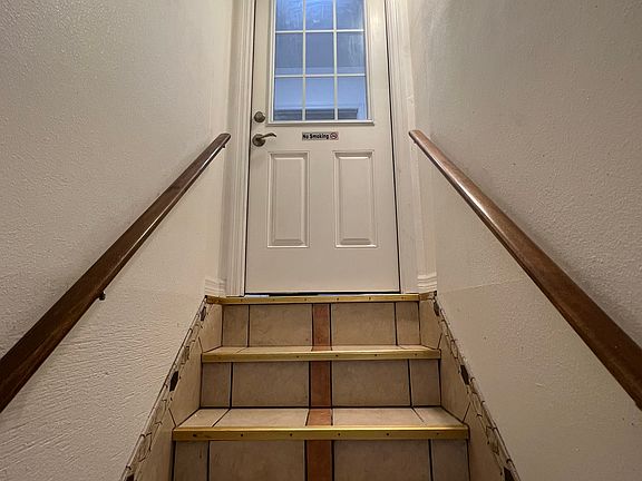 Entry door to upstairs unit