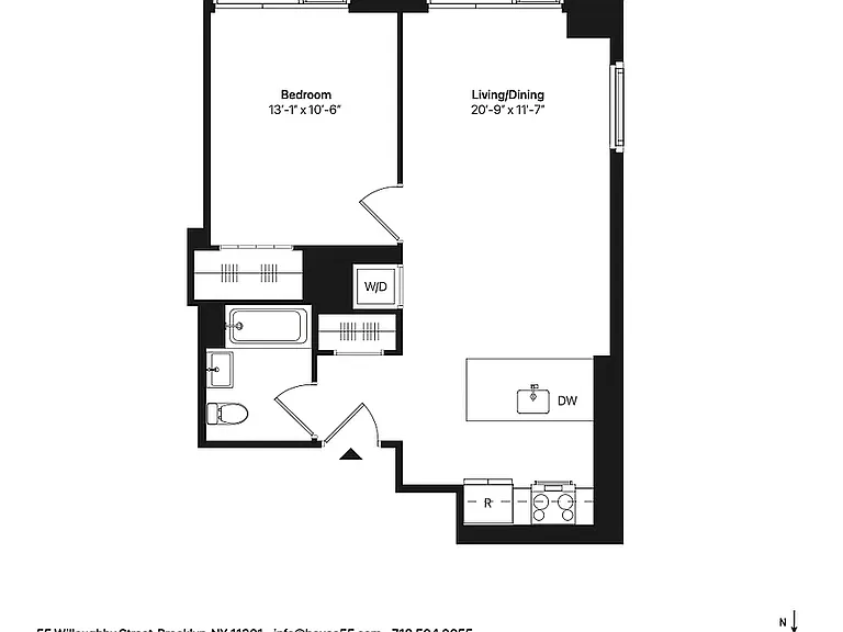 55 Willoughby St #26E — Photo 25