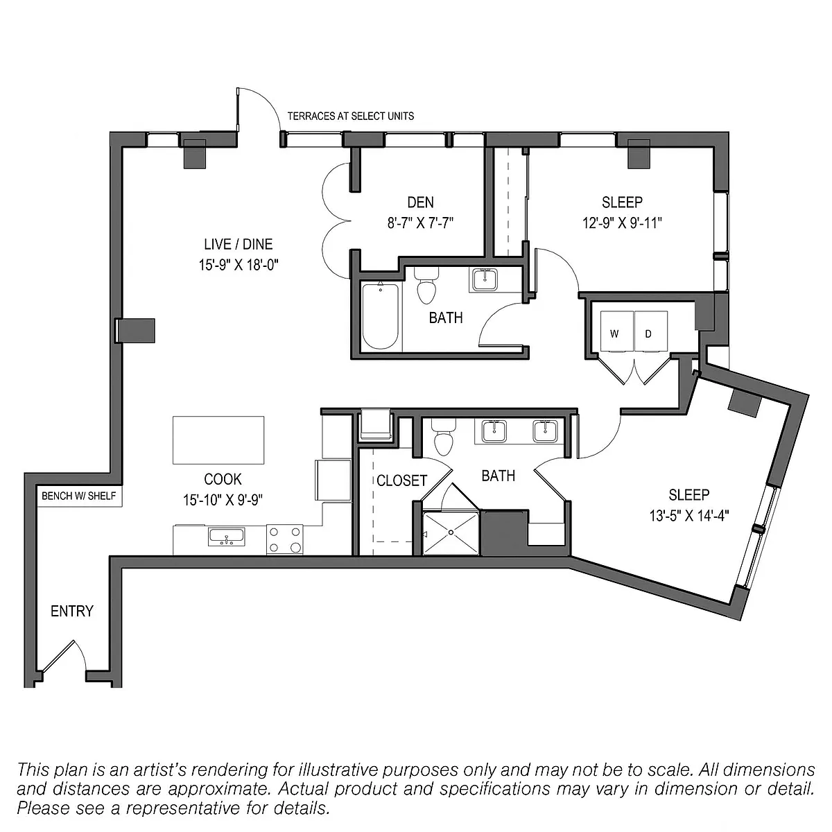 Floor plan B8