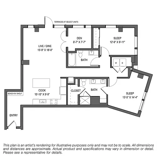 Floor plan B8
