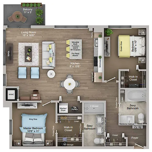 Floor plan C5p