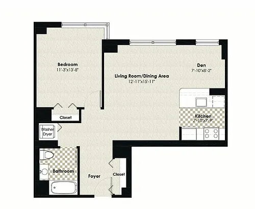 Floor plan HPN AA6D