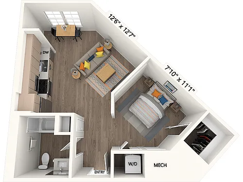 Floor plan S8-Scheme III