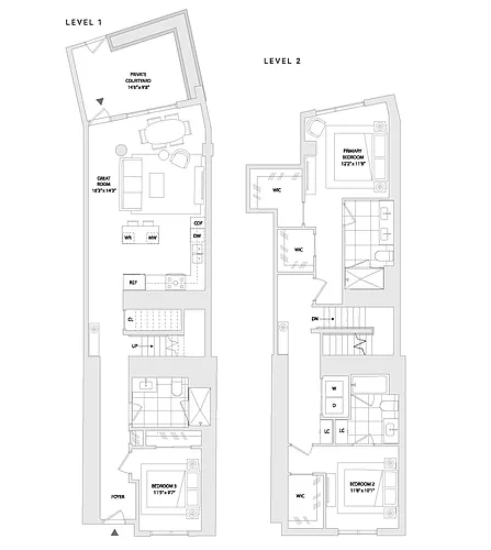 Floor plan 2DU A3