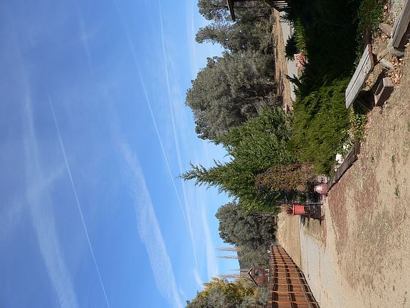 looking west from home