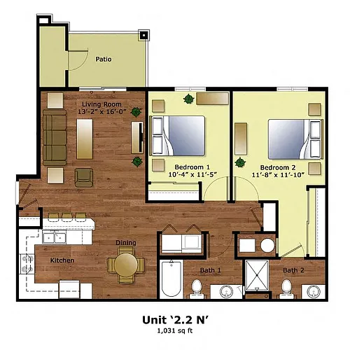 Floor plan 22N