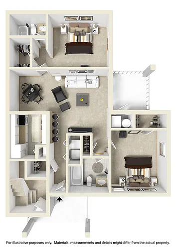 Floor plan 2X2