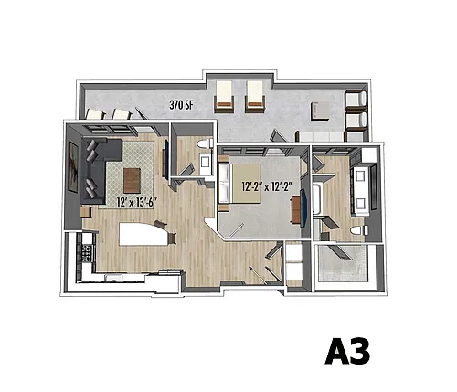 Floor plan Aster | A3