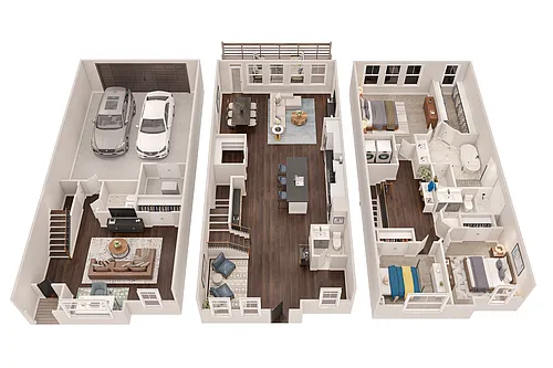 Floor plan Delcrest