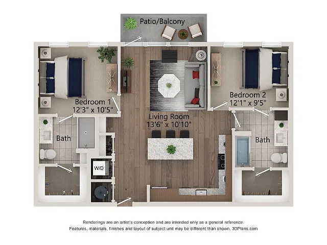 Floor plan B1