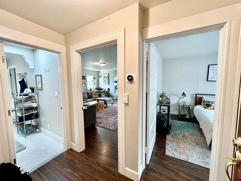View from entry of apartment