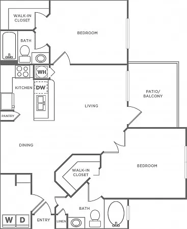 Camelia (1090 SF) Camelia (1090 SF)