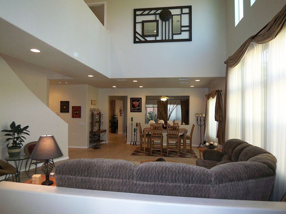 Incredible Living Room and Dining Room with dramatic Ceilings