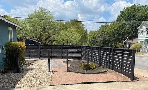 Brand new wood privacy fence!