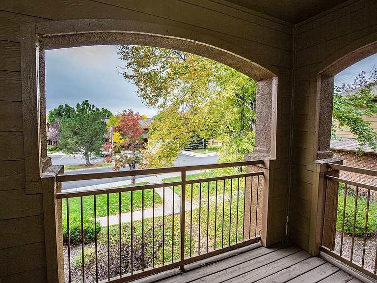Sizable Private Patios/Balconies