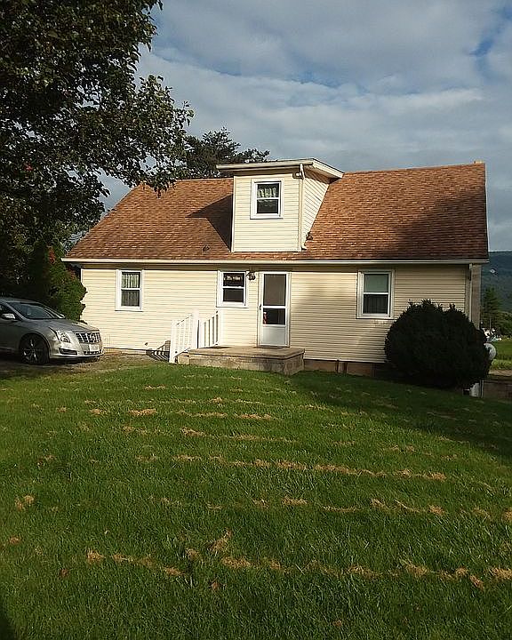 back view house and drive