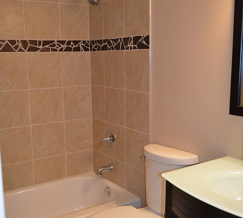 Completely renovated bathrm