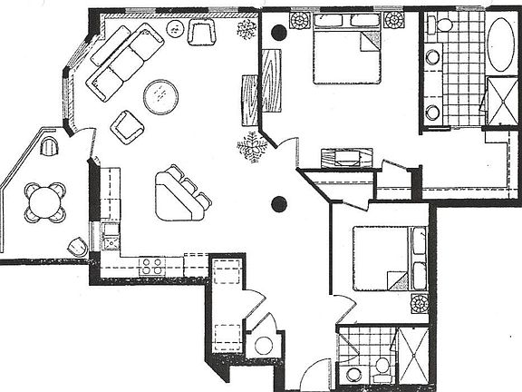 Floor Plan (1285 sq ft)
