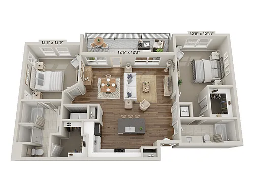 Floor plan B3