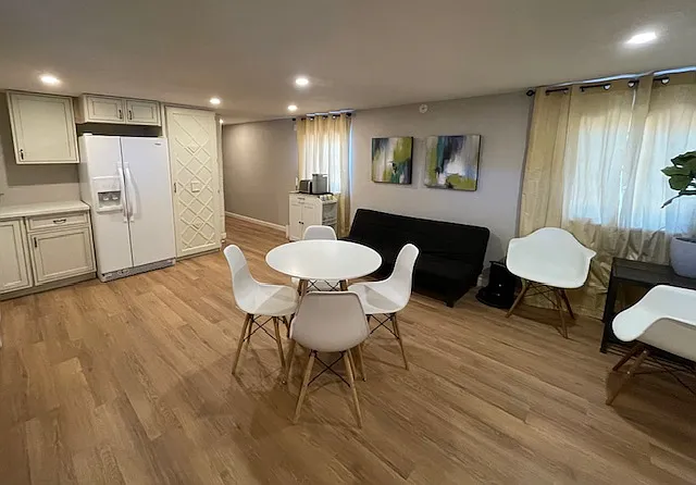 Kitchen and Common area are in the Center of the home