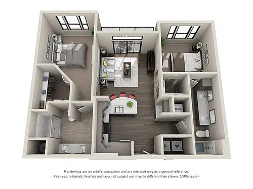 Floor plan B1