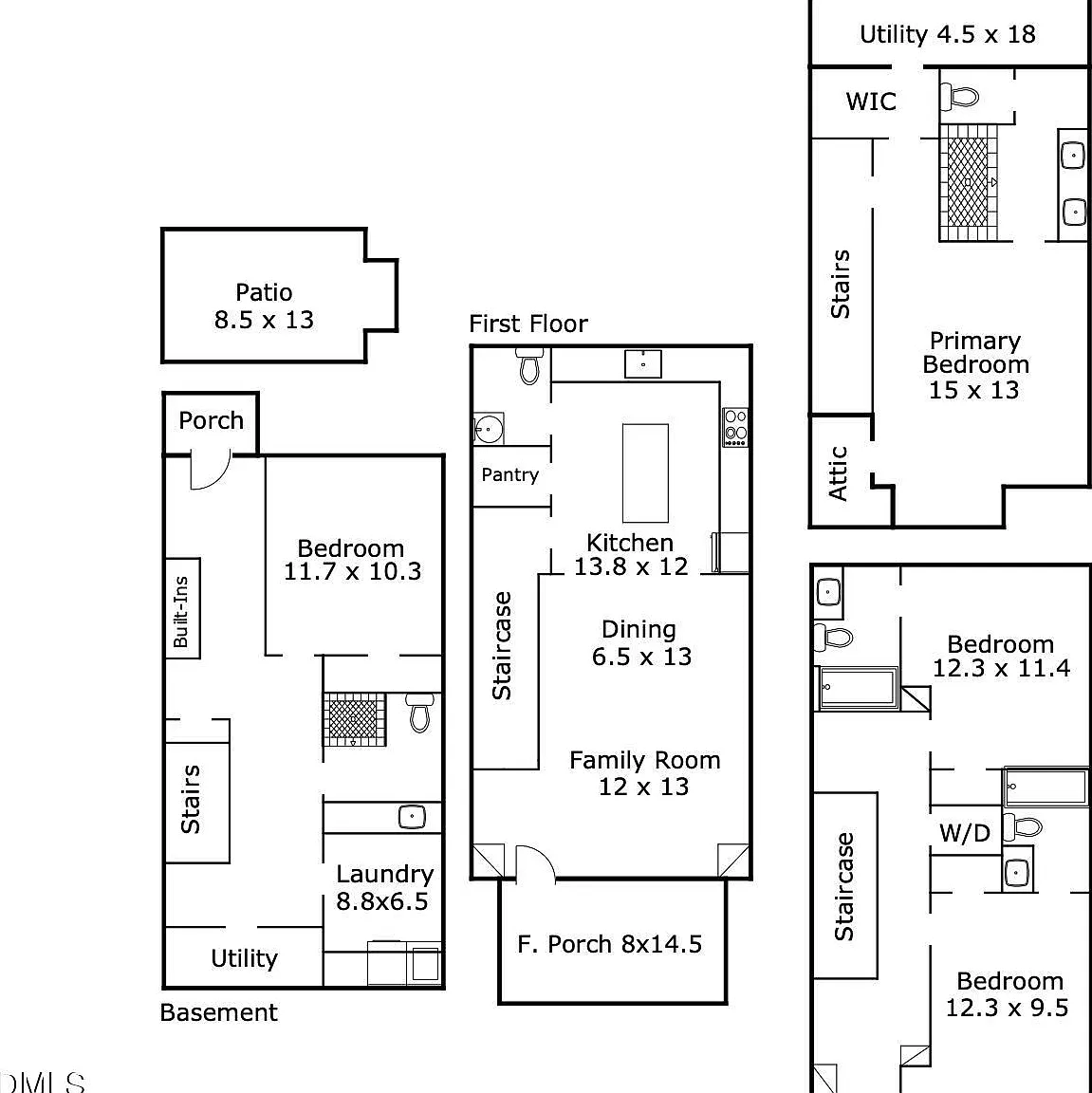 4 bed, 4.5 bath, 2313 sqft, $3,500 — Photo 2