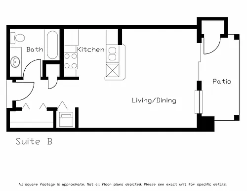 Floor plan S