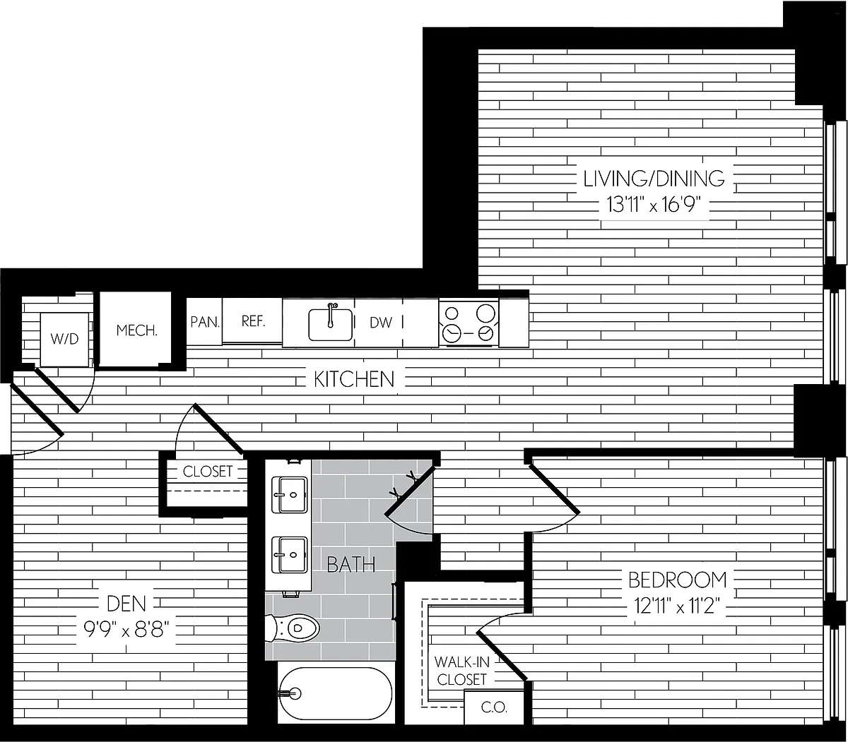 Floor plan A19D
