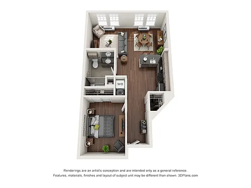 Floor plan 411