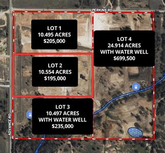 LOT 2 Advance Rd, Poolville, TX, 76487