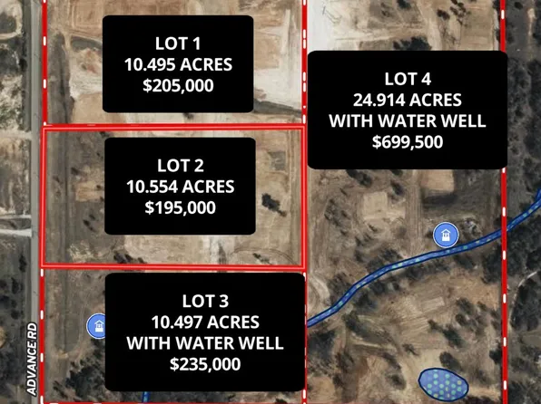 LOT 2 Advance Rd, Poolville, TX 76487