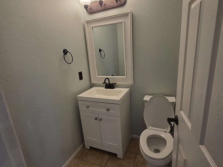 Downstairs bathroom.