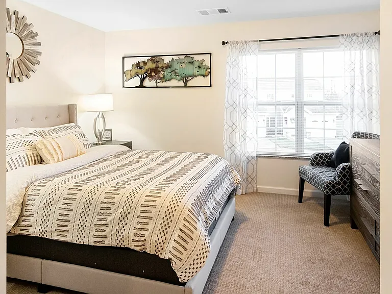 A light-filled space designed for comfort and calm.