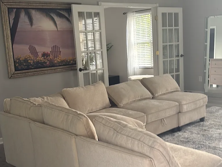 High Ceilings in the living room