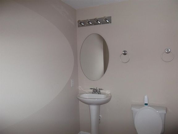 Main level powder room
