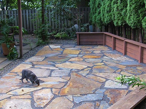 Ironstone patio
