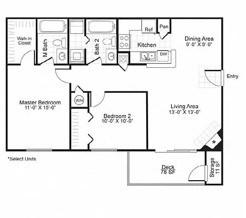 Floor plan B2