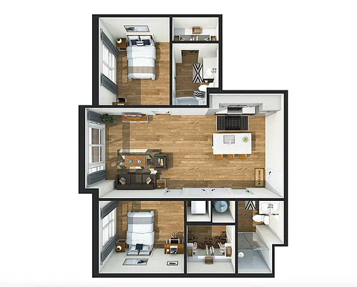 Floor plan B4