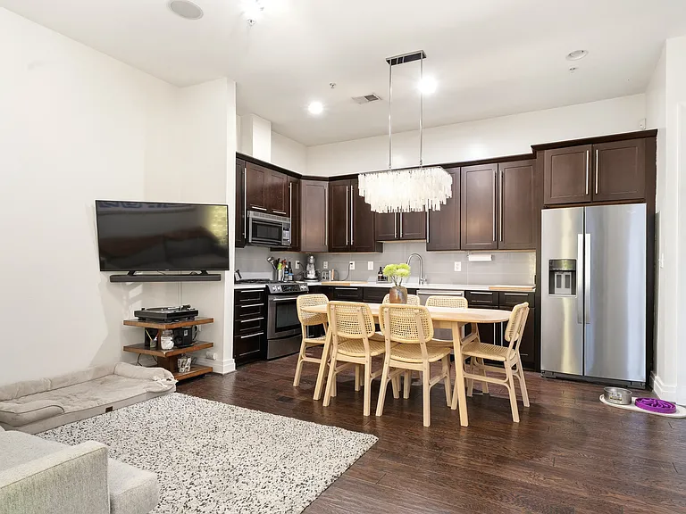 Open-Concept Living and Dining Area