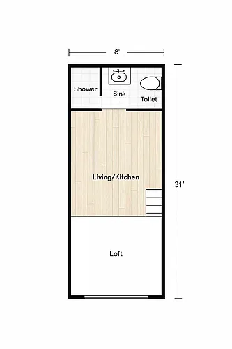 Floor plan The Burrow