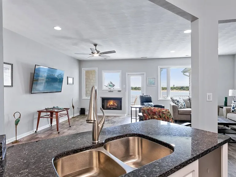 Shared kitchen/living room